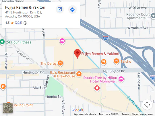 Location, 411 E Huntington Dr #122, Arcadia, CA 91006, United States